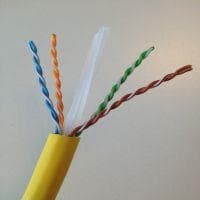 Câble cat6A - Lsoh - UTP 4 paires - longueur 500m