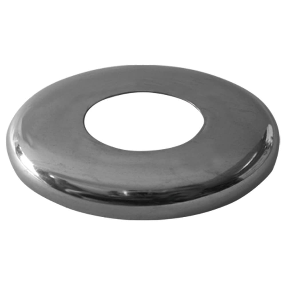 rosace 3/4" H 5 mm inox chromé