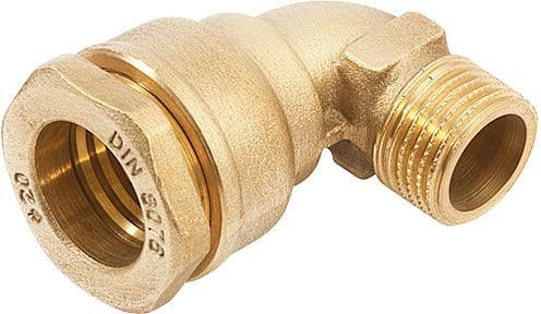 COUDE POUR HDPE 50MM-6/4"M