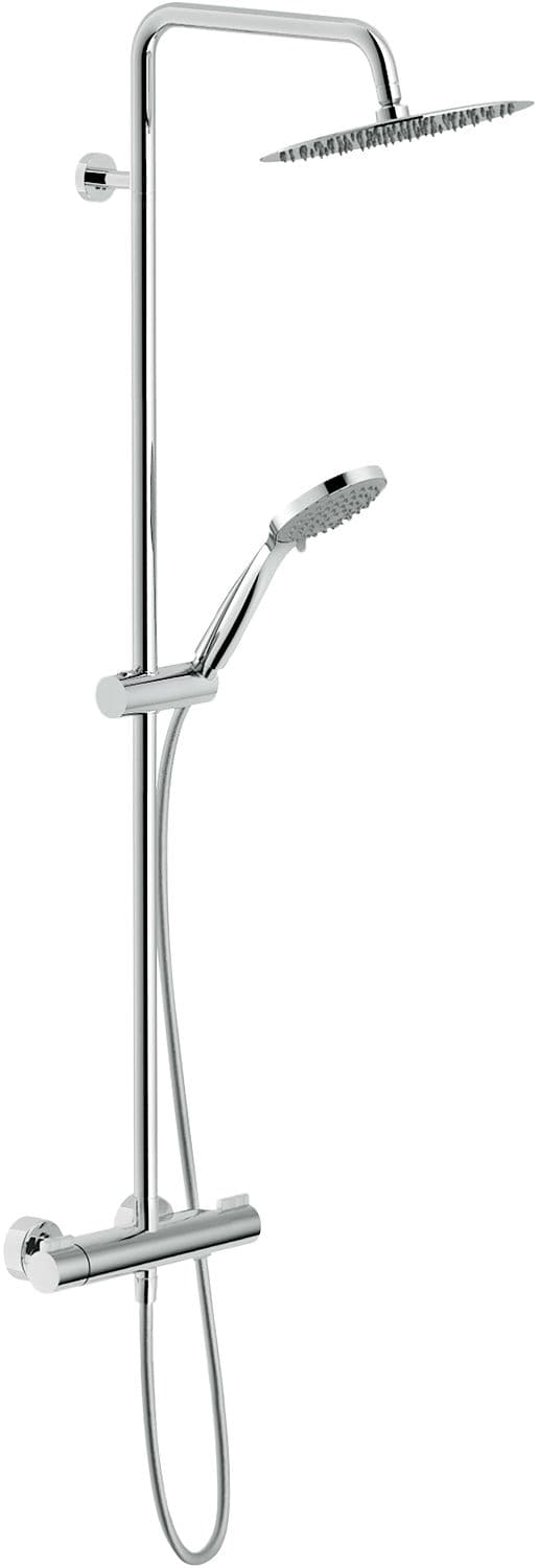 COLONNE DE DOUCHE+ THERMOSTAT ABC NOBILI 250MM CHROME
