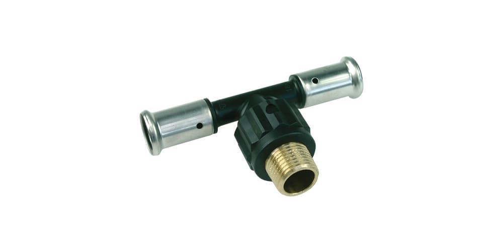 Henco PVDF Té 20-1/2M-20