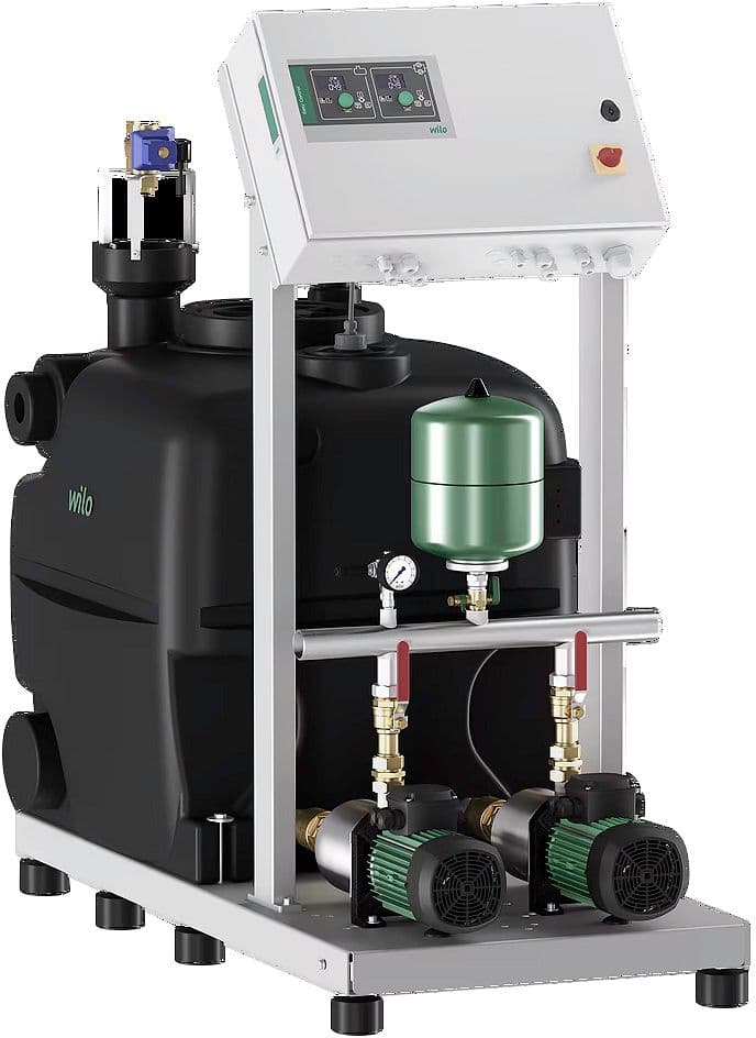 SYSTÈME DE RÉCUPÉRATION DES EAUX DE PLUIE WILO AF400L605/EC2+1