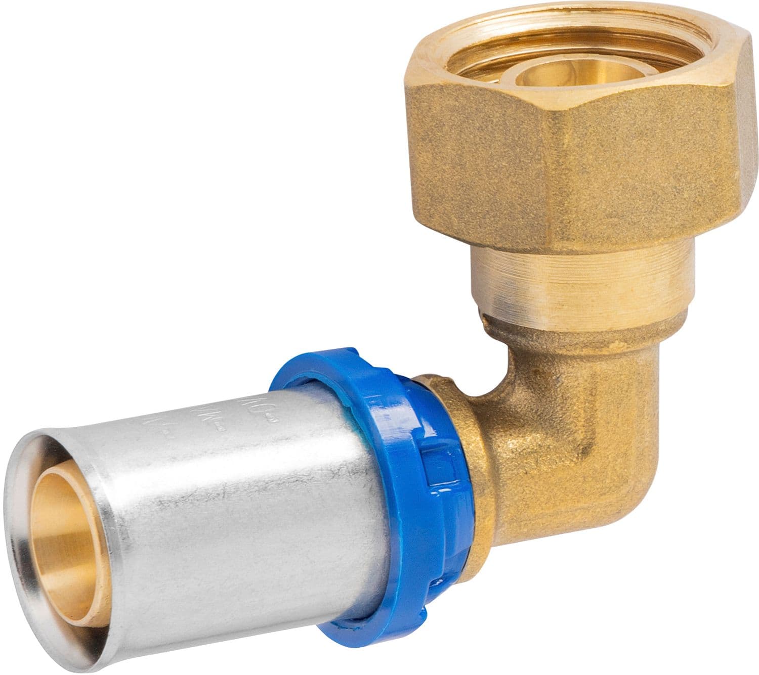 COUDE ECROU PRISONNIER 26MM-3/4" ALUPEX