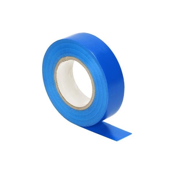 Ruban isolant, ignifuge, Bleu 19mm de large, 0,13mm d'épaisseur, 20m de long