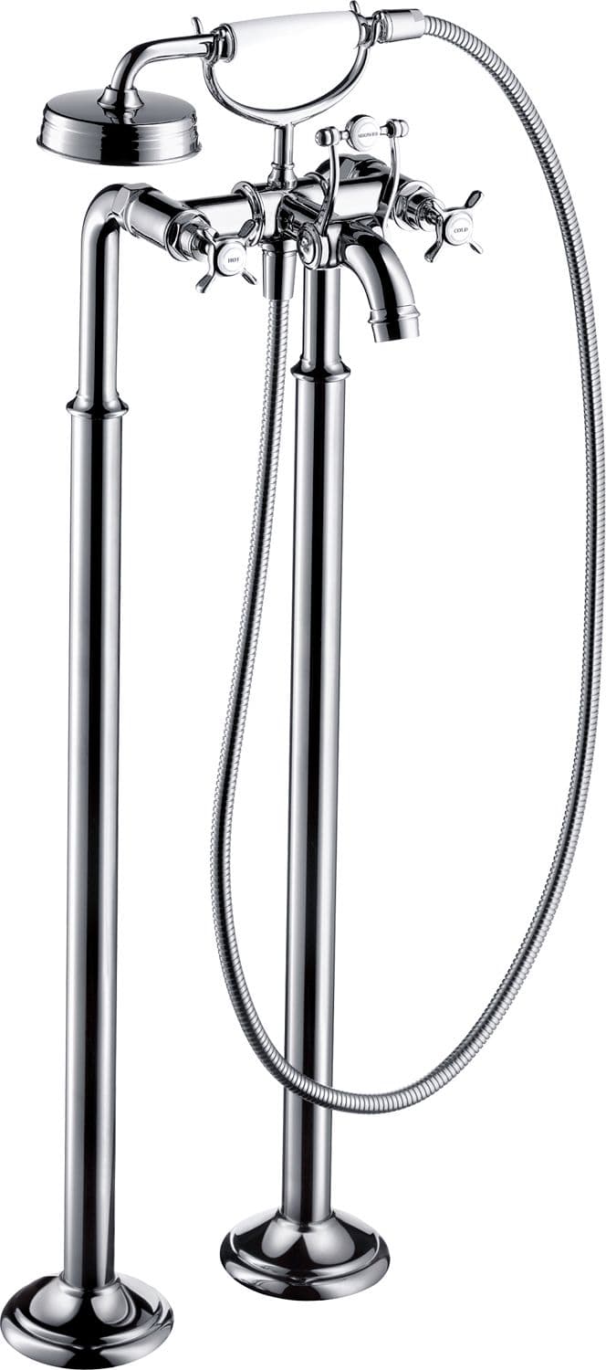 MELANGEUR DE BAIN MONTREUX HANSGROHE MONTAGE AU SOL CHROME