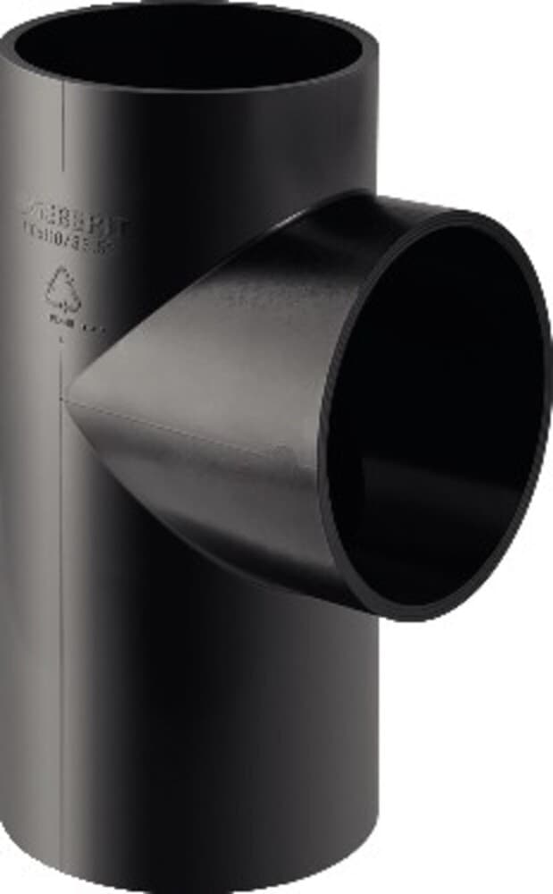 Geberit décharge PE Té simple 88,5° d=160mm, d =160mm