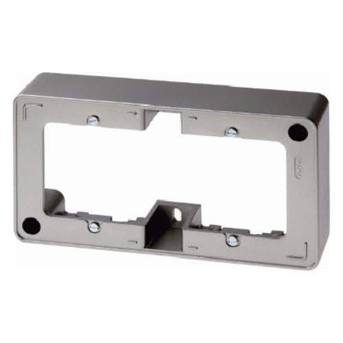 Cadre saillie 2 postes, Berker Q.1 Anthracite, Velours