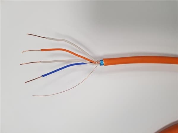Câble F3 2 x 2 x 0.9 Orange