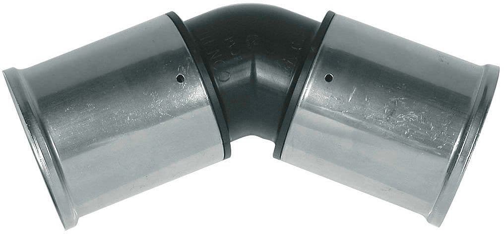 COUDE A SERTIR 45° 63MM SYNTHETIQUE HENC