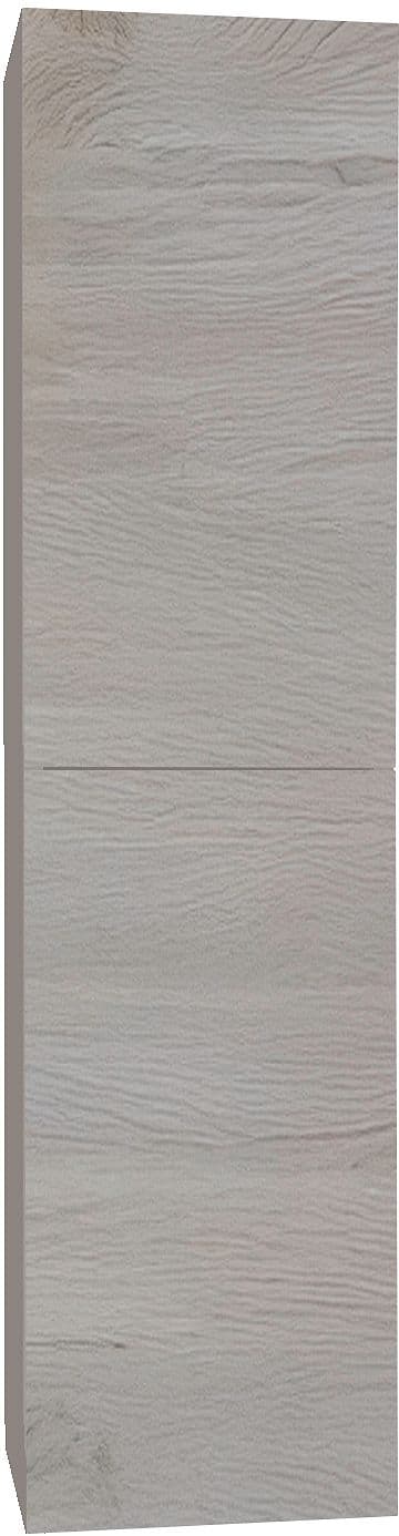 COLONNE COFFEE 2 PORTES GAUCHE 40CHENE DECOR ARGENT