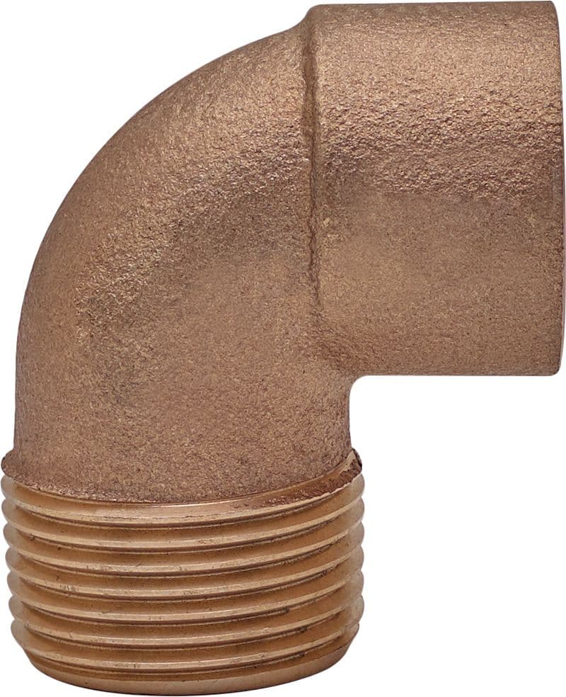 COUDE A SOUDER LAITON 15MM 1/2"M