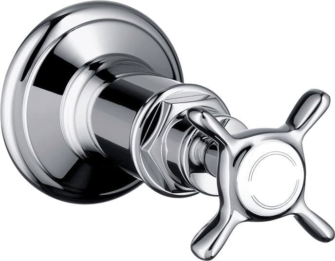 SET DE FINITION ROBINET D'ARRET AXOR MONTREUX HANSGROHE CHROME
