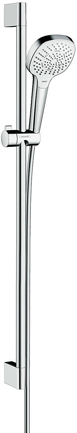 SET DE DOUCHE UNICA'CROMA-CROMA SELECT E MULTI HG ECOSMART CHROME-BLANC