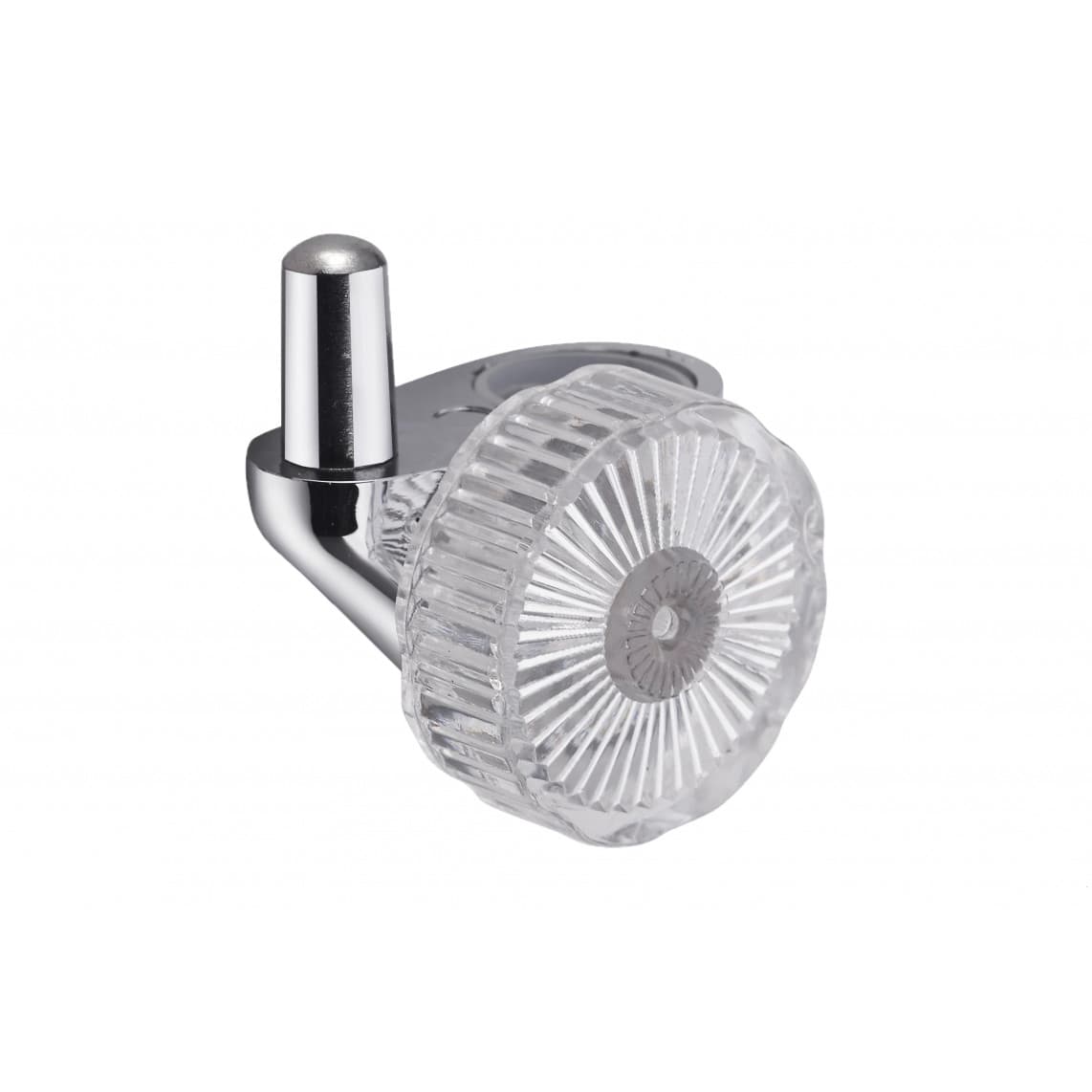 66410 Curseur pour barre de douche DN 18 mm, chromé, avec Pivot