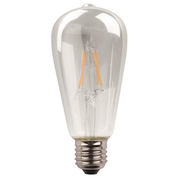 Lampe Led St64 crossed filament 11W E27 4000K 220 - 240V dimmable clair