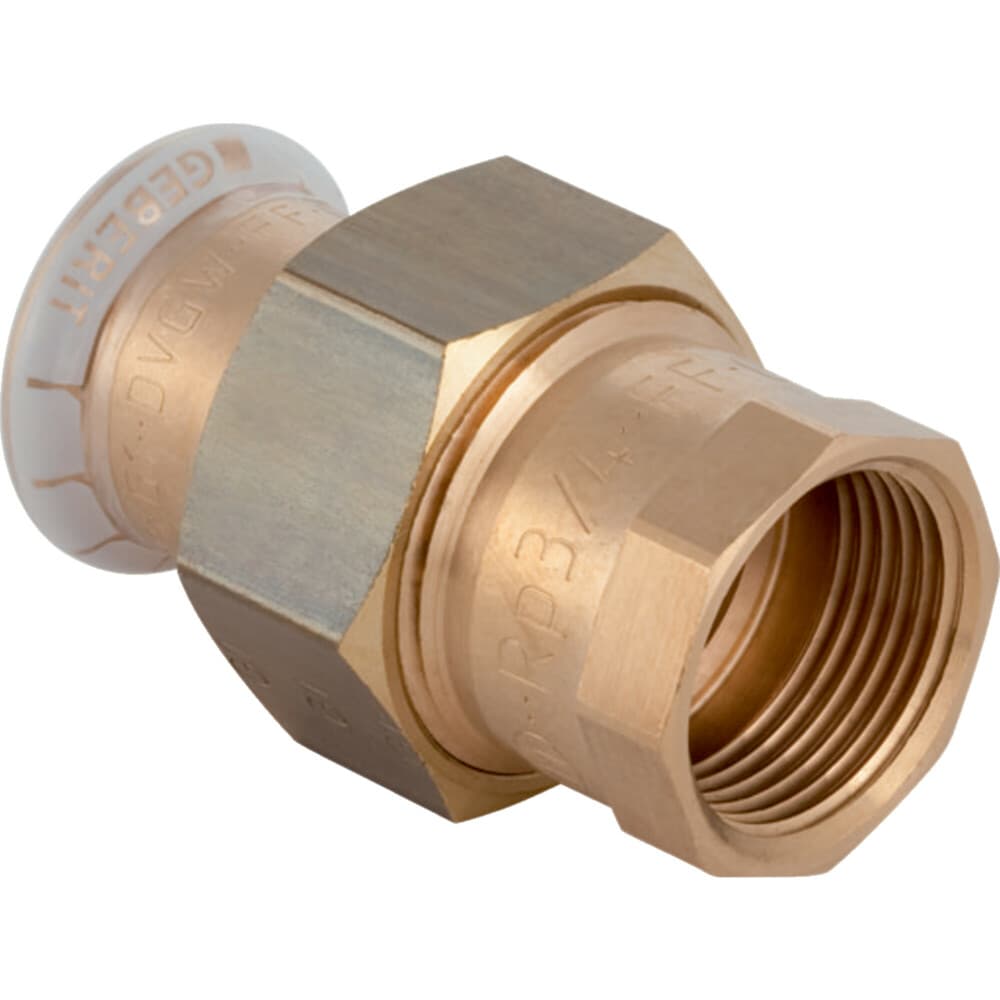 Geberit Mapress cuivre-eau raccord 3-pièces avec filetage intérieur 15-3/4"F