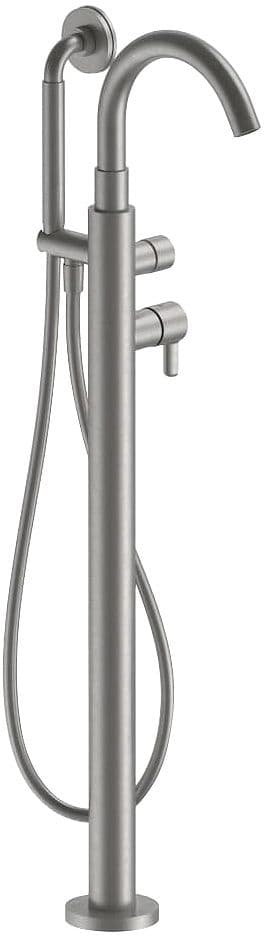 MITIGEUR BAIN LIBRE ICONA CLASSIC FANTINI +DOUCHE A MAIN SANS PIECE ENCASTRE RAW METAL PVD