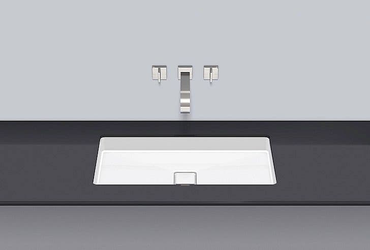 VASQUE A SOUS ENCASTRER UB.RE700.4 632X330 SANS TROP-PLEIN BLANC