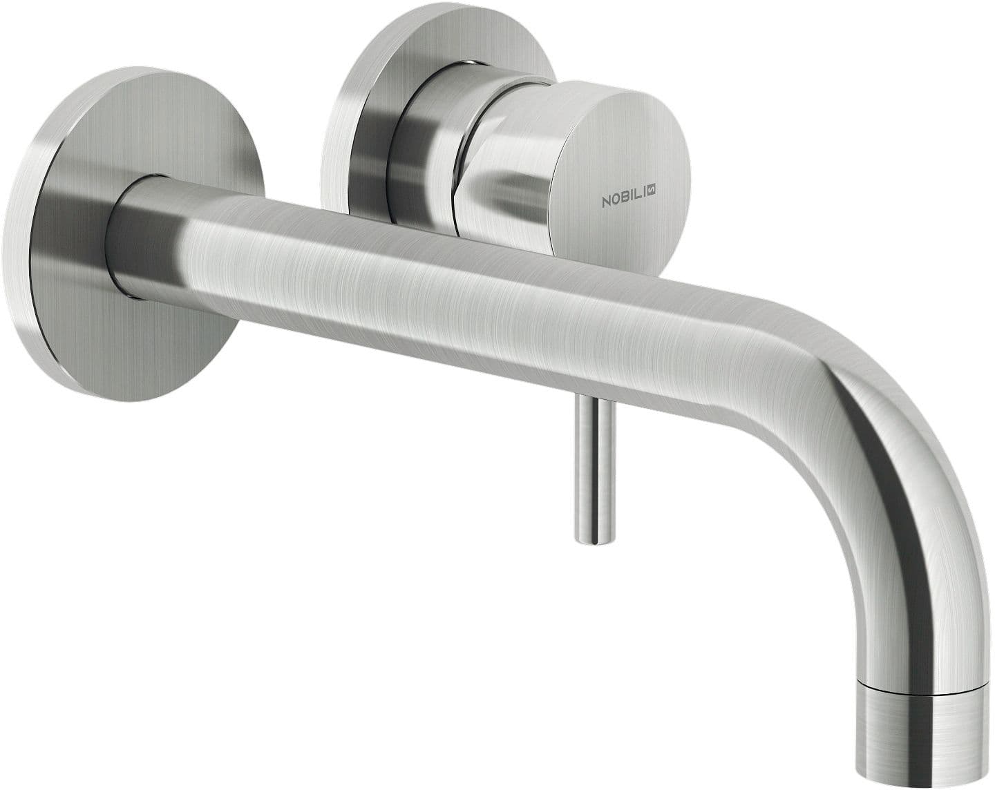 SET DE FINITION MITIGEUR LAVABO LIVE NOBILI 200MM INOX