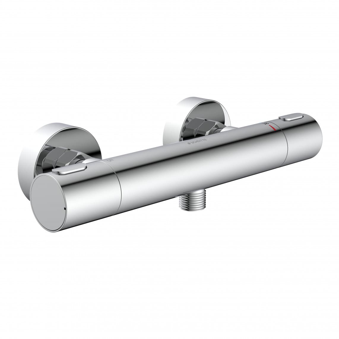 33180 LOS ANGELES Mitigeur thermostatique de douche, chromé