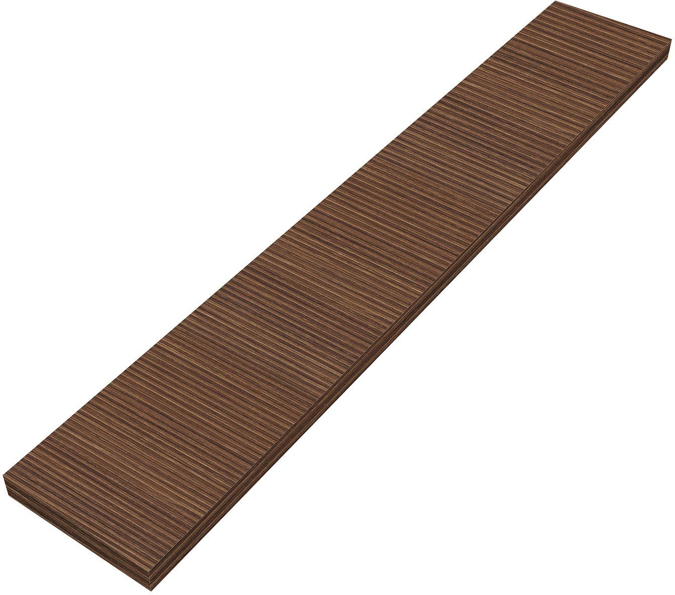 TABLETTE MURALE COFFEE 150X800X19MM JUSQU'A NOYER SMARTLINE