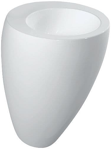 LAVABO + COLONNE ALESSI LAUFEN 52CM + TROU BLANC