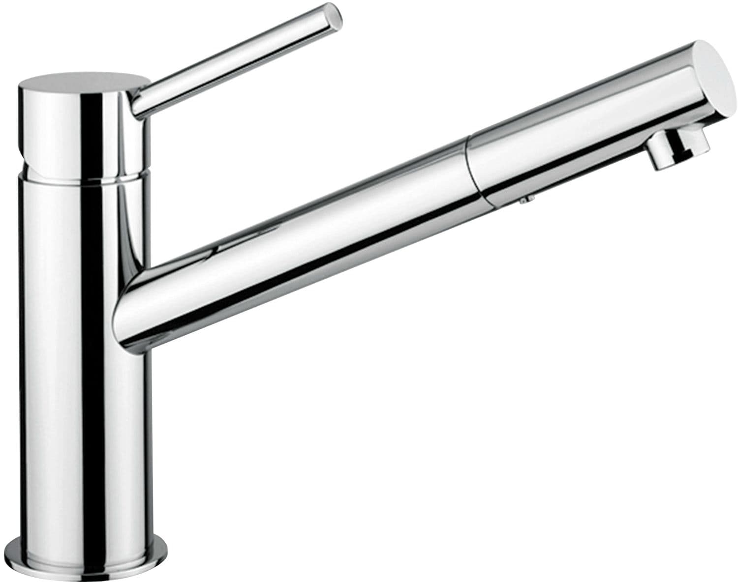 MITIGEUR LAVABO NORDICA AVEC BEC LONG CHROME BY PAFFONI
