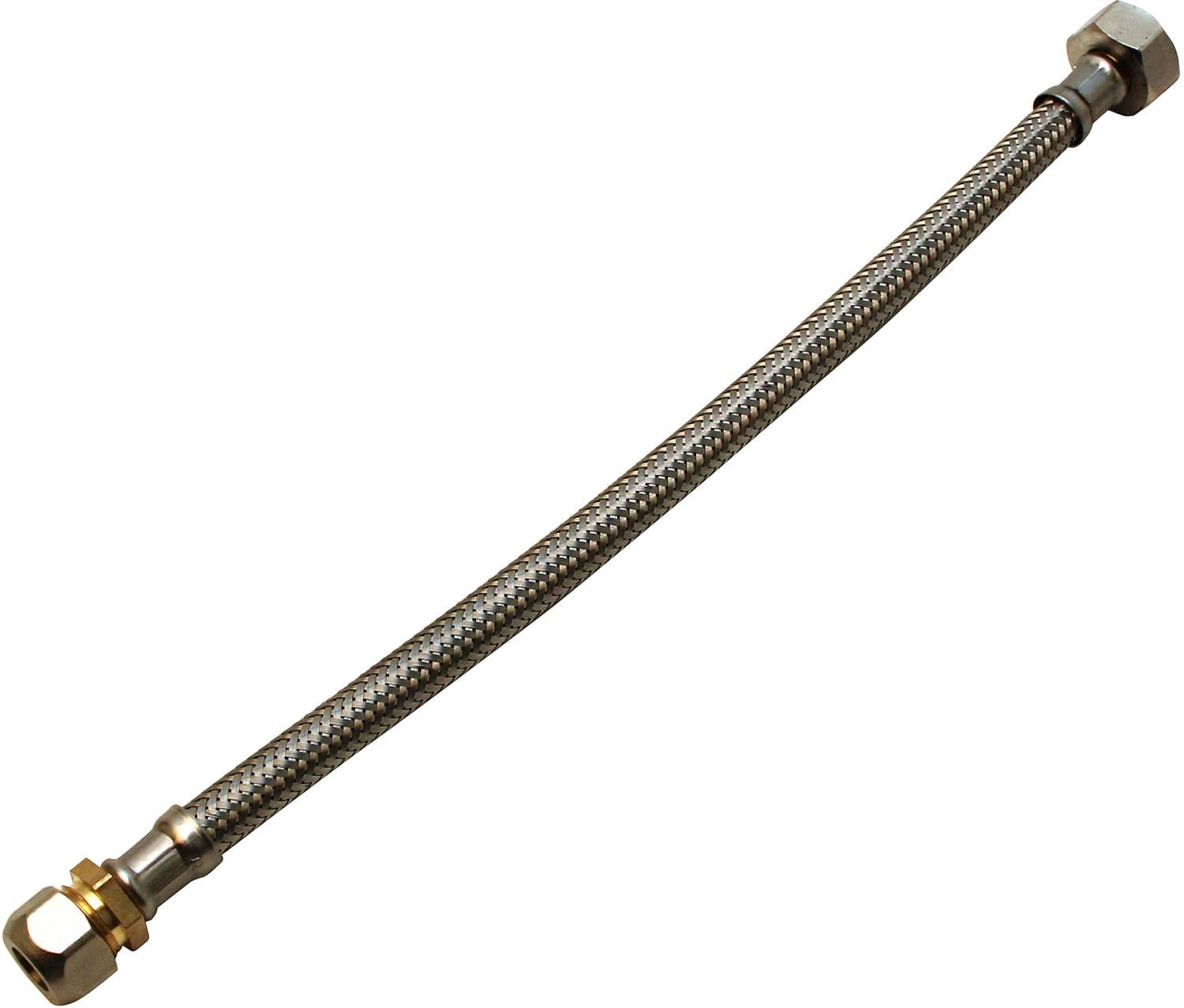 FLEXIBLE INOX 20 BI10-1/2"F-10MM COMPR. 30CM
