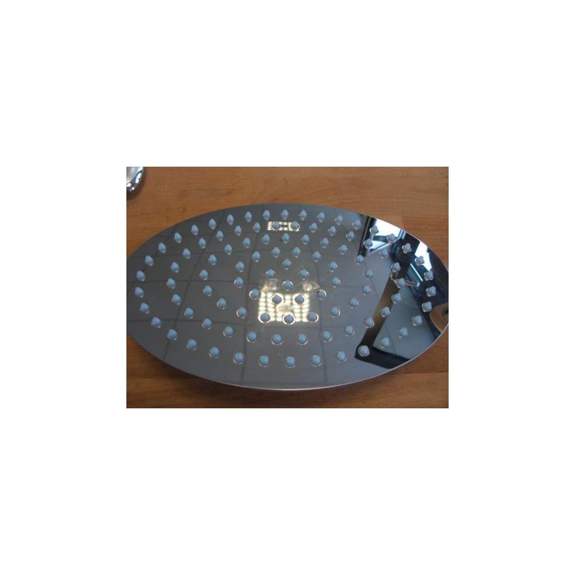01875 Douche de tête, acier inoxydable, par ex. pour 60075