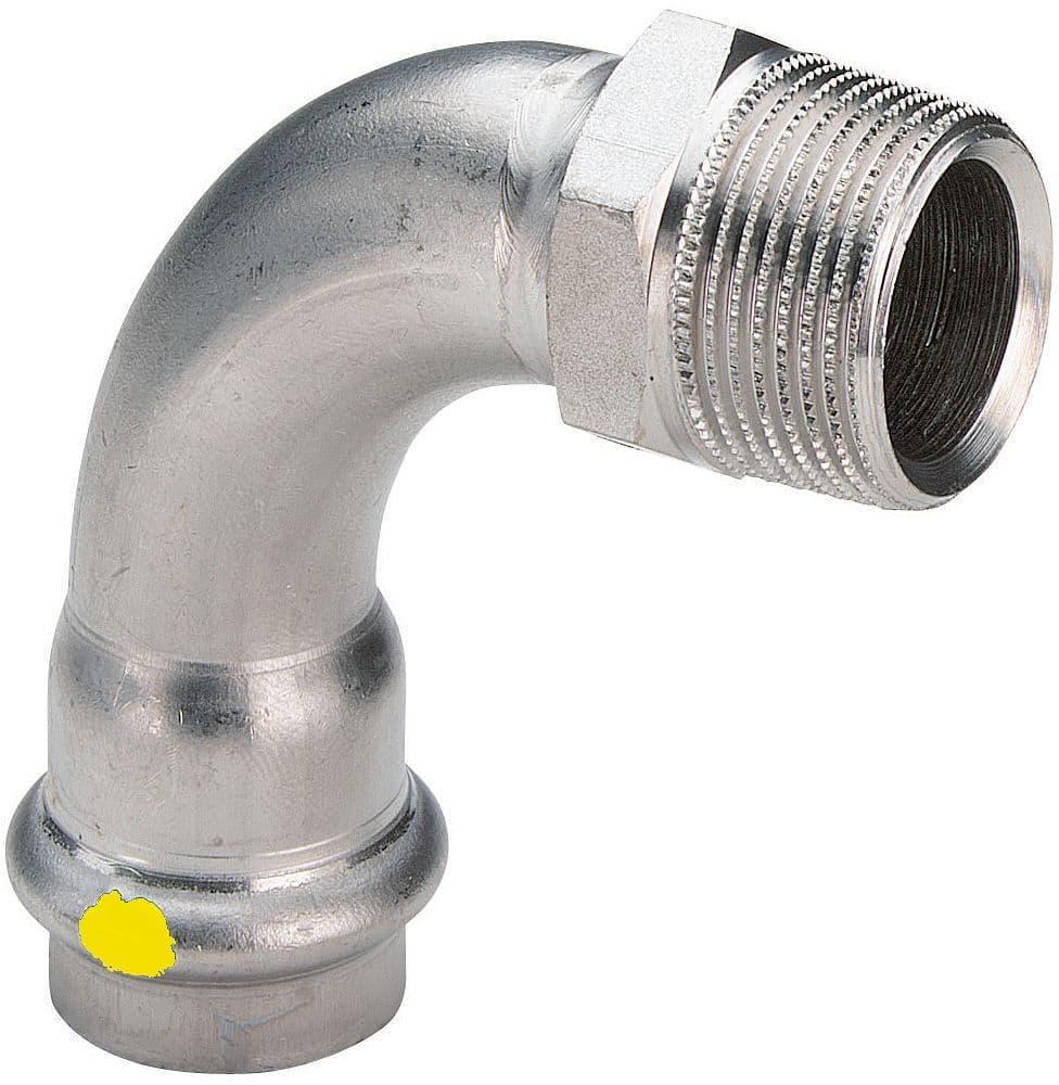 COUDE 1/2"M-15MM SANPR INOX GAZ VIEGA