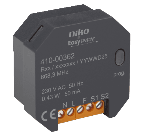 Émetteur sans fil 2 canaux suivant le protocole Easywave