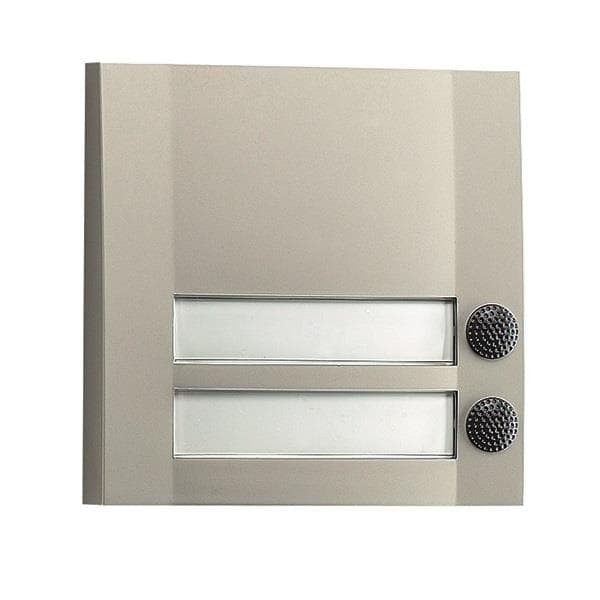 Domolux Duo SIM / SW 2152 2 boutons d'appel Argent