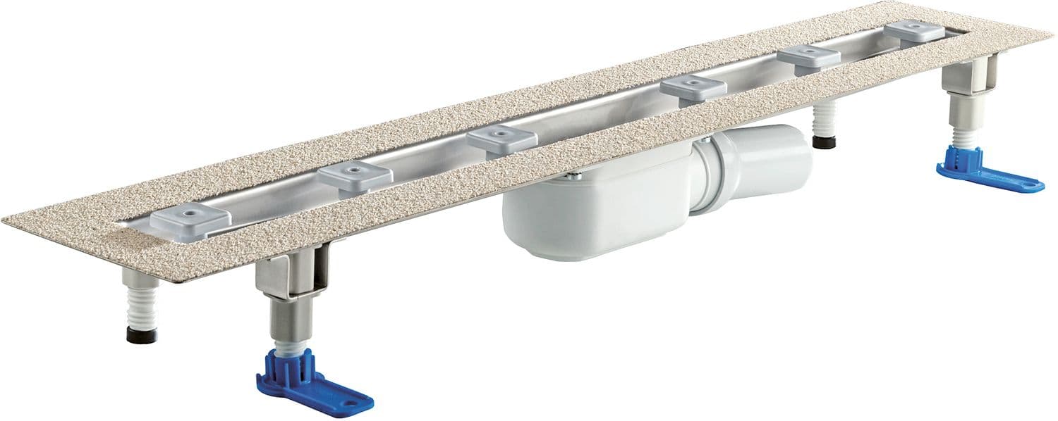 CANIV.+CORPS CERALINE PLAN NEW 90CM INOX