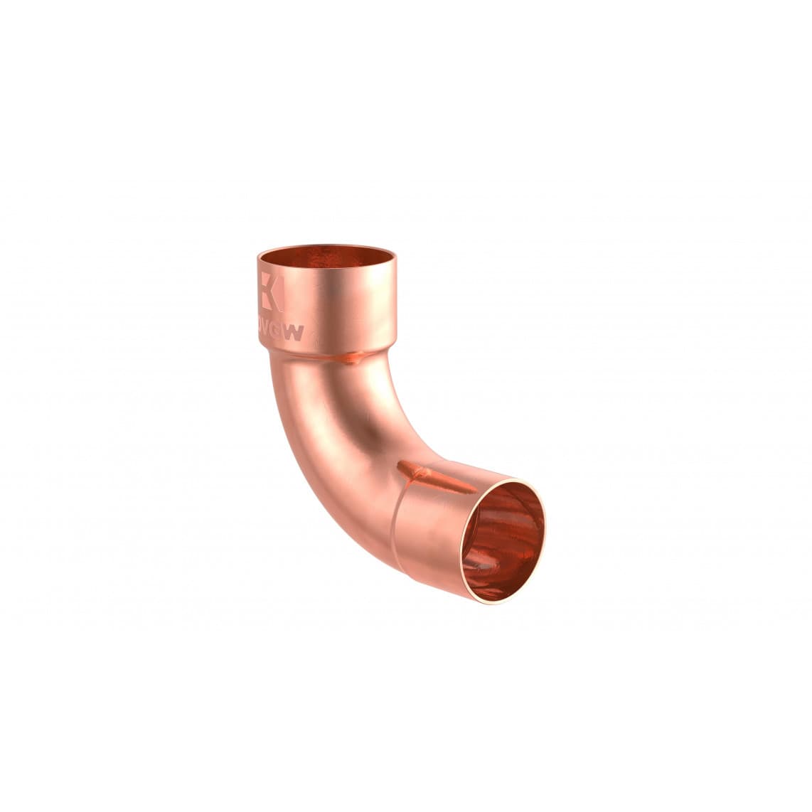 989023055 CU arc 90°, vierge, 15 mm, 1 manchon, (5001a)