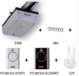 Kit Faac D1000/RBD300 XT: kit opérateur pour porte de garage