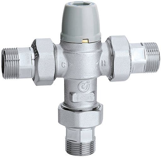 VANNE MELANGEUSE THERMOSTATIQUE+SECURITE CALEFFI 3/4 30-50°