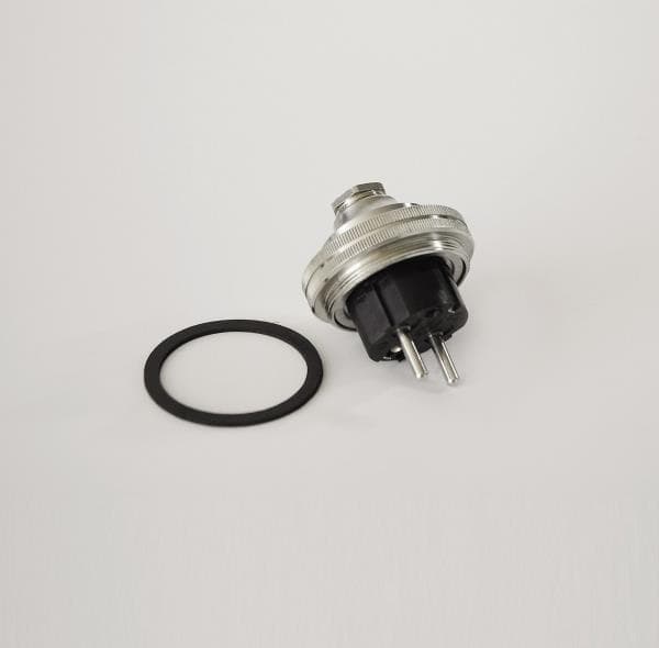 Fiche Inox 2 pôles + T (Ø 52)