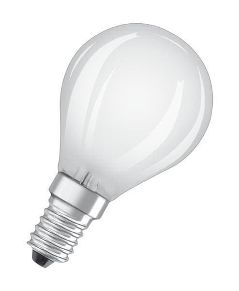 Lampe Led, forme mini - boule Star classic P verre 4 - 40W / 827 E14 mat 300° 470lm Warm White non d