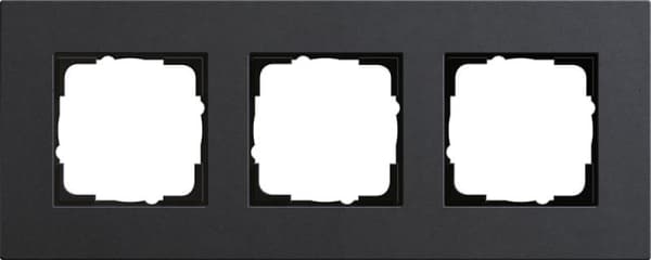 Cadre de finition Gira Esprit Anthracite linoléum-multiplex Anthracite produit naturel. Des