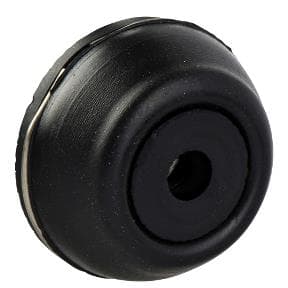 Tête capuchonnée pour bouton - poussoir XAC - B - Noir - 16mm, - 25 .. + 70 °C