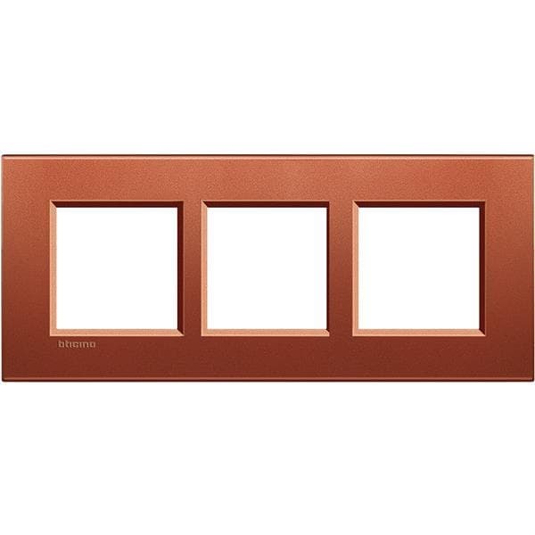 LivingLight - plaque rectangulaire 3 x 2 modules 57mm Brique
