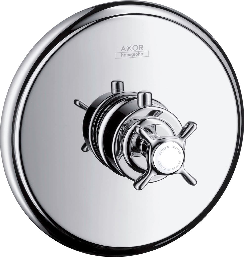 SET DE FINITION THERMOSTAT MONTREUX HANSGROHE CHROME