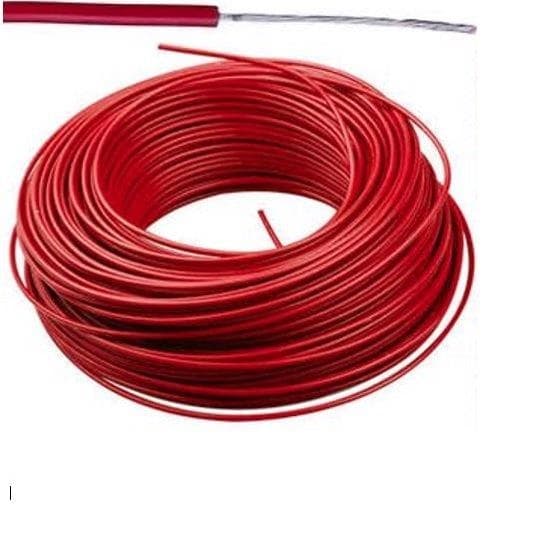 Vtbst 0.75 Rouge (H05V-K étamé) en rouleau de 100m classe CPR: ECA