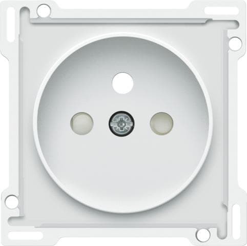 Set de finition pour prise de courant avec broche de terre et obturateurs de protection, pour Niko R