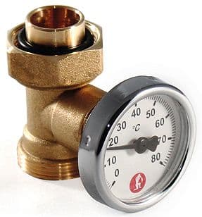 GK T COLLECTOR GIACOMINI 18AA-18MM +THERMOMETER 3/8"