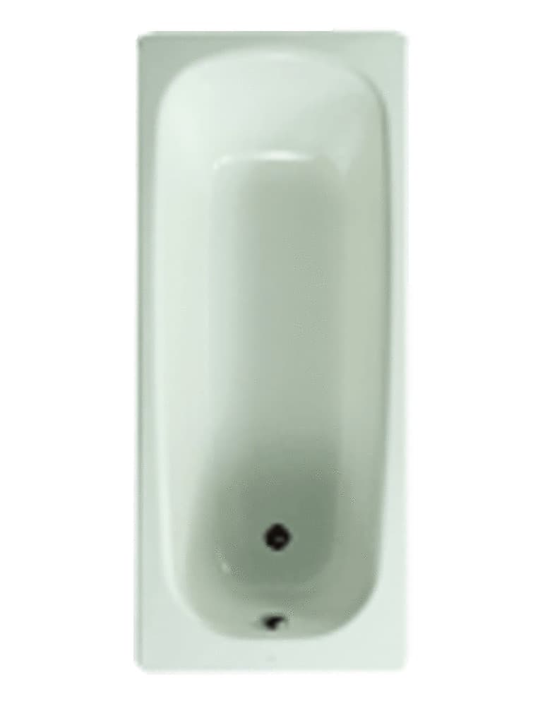 Roca Contessa baignoire tôle d'acier 1 trou blanc 170 x 70 cm