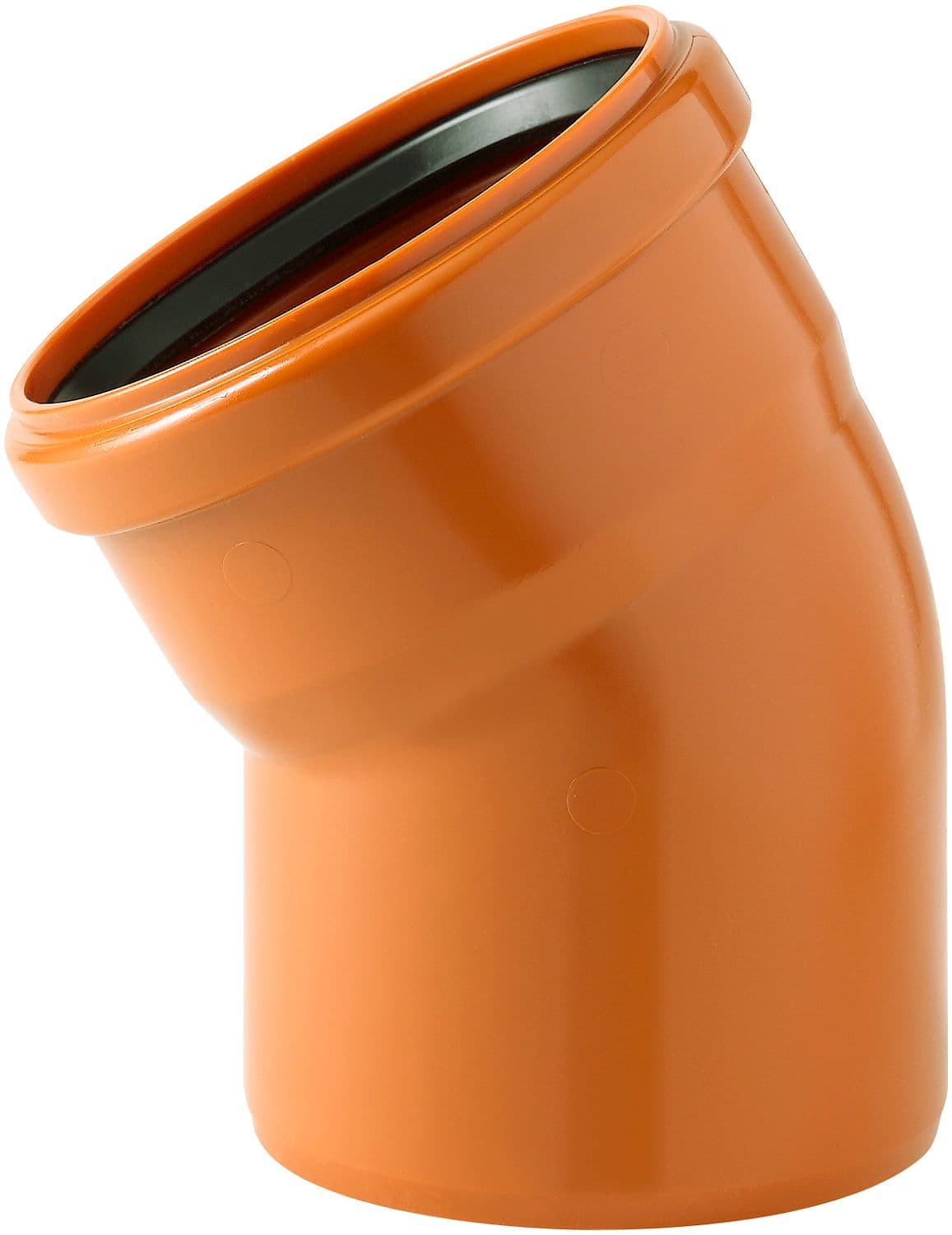 COUDE PVC EGOUT 200MM 30° ROUGE/BRUN