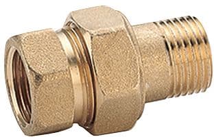 RACCORD LAITON POUR RADIATEUR GIACOMINI 4/4"MF