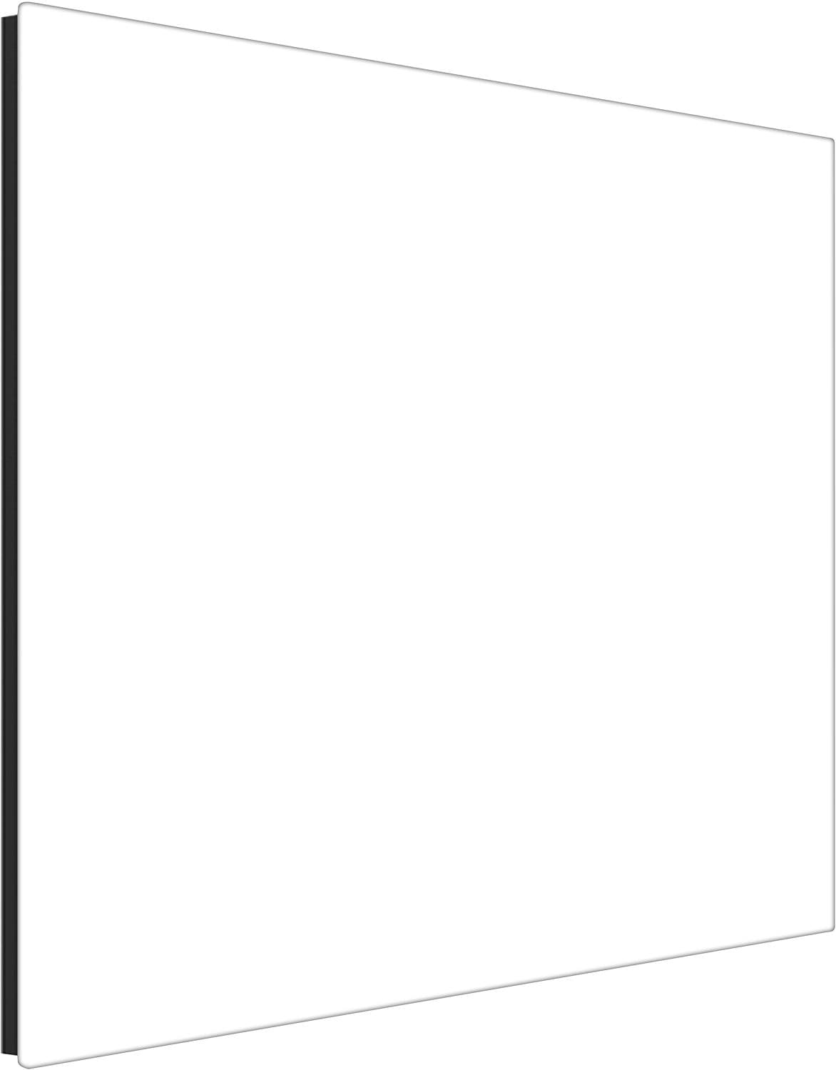 CHAUFFAGE DE VERRE WELLTHERM 600X900X20MM SANS FRAME BLANC SATIN 580W exclusive frais de transport