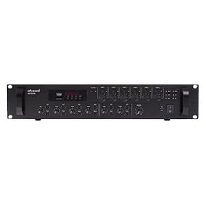 Mx - 5006M, amplificateur mélangeur 6 zones, 100V, 19", 3U, 500W